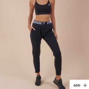 Gymshark Winter Tracksuit Joggers Size M Black